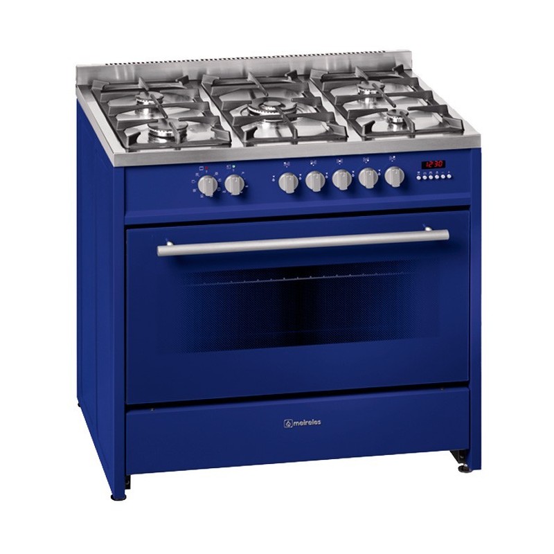 Cocina de gas MEIRELES azul E911BU - soutelana