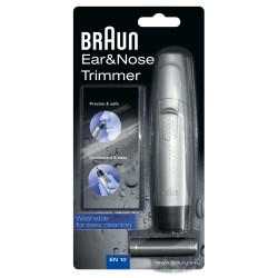 Braun Ear&Nose EN10 depiladora de precisión Negro, Gris