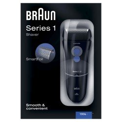 Braun 81282037 afeitadora Máquina de afeitar de láminas Recortadora Negro, Azul
